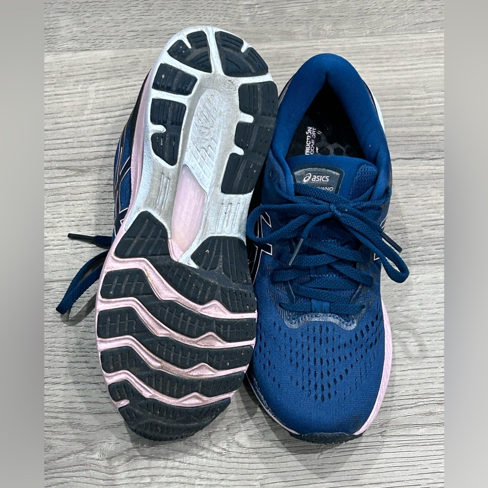 ❥𝙖𝙨𝙞𝙘𝙨: Women's Gel-Kayano 28 - Mako Blue Barely Rose - Picture 11 of 16